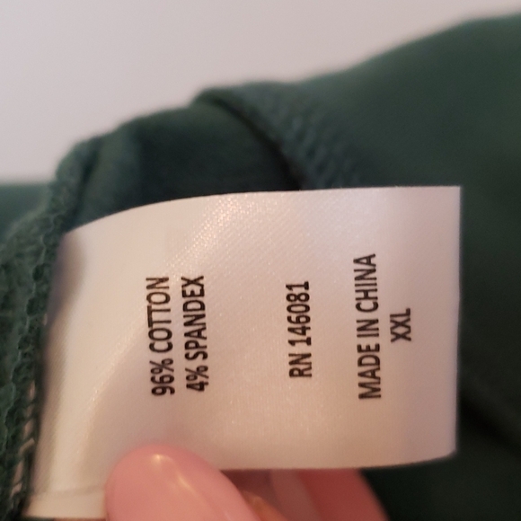 Caliville Men's Stretch Hoodie Spruce - Size XXL - Picture 9 of 10